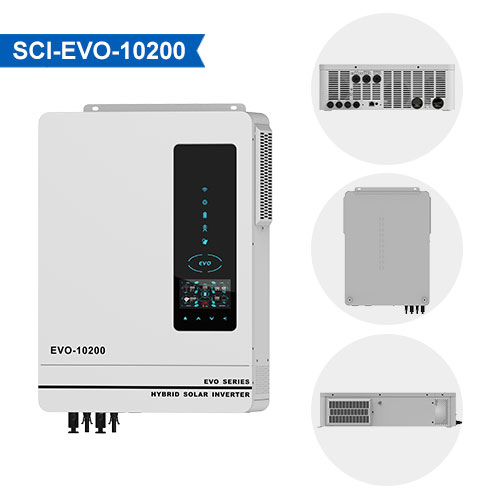 Гібридний високовольтний інвертор ANERN SCI-EVO-10200 48V, 10.2 кВт, 2 MPPT