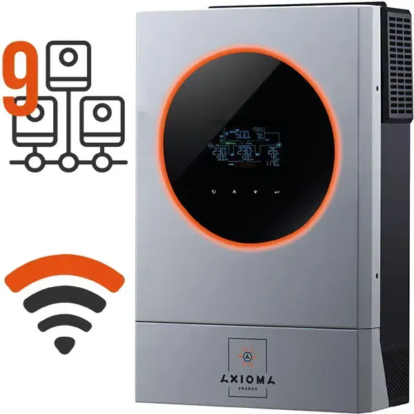 Гібридний сонячний інвертор AXIOMA Energy ISMPPT BFP DOU 6000 (6 кВт, 48 В)