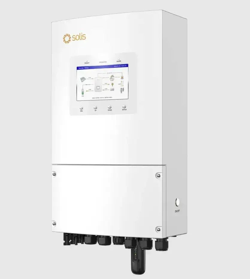 Гібридний інвертор Solis S6-EH1P5K-L-PLUS 5 кВт (1 фаза, 2 MPPT, LV)