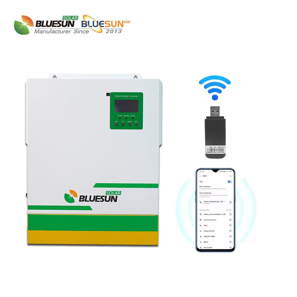 Сонячний інвертор Bluesun BSM-5500BLV-48DA 5,5 кВт (1 фаза, 48 В, All-in-One)