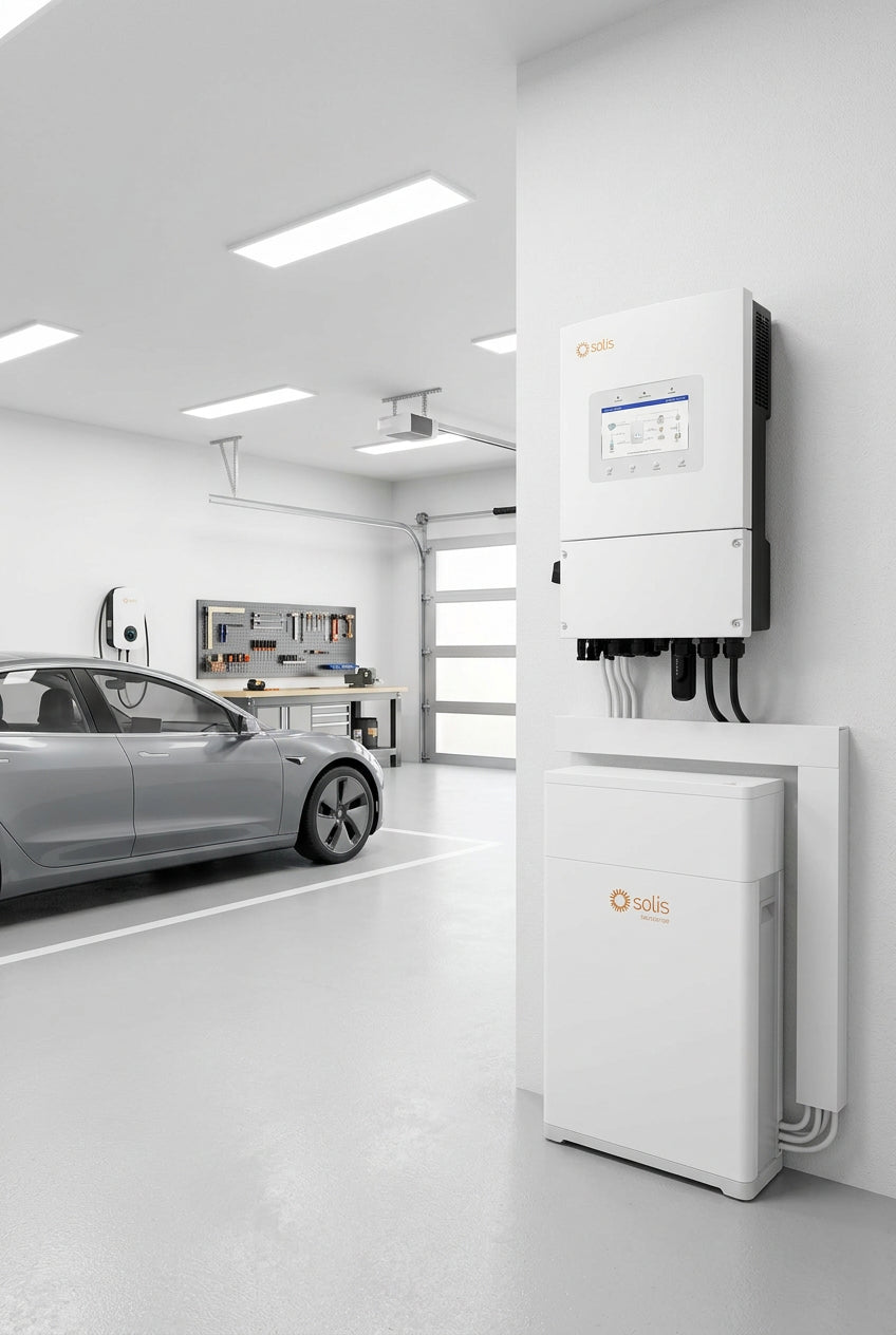 Гібридний інвертор Solis S6-EH1P5K-L-PLUS 5 кВт (1 фаза, 2 MPPT, LV)