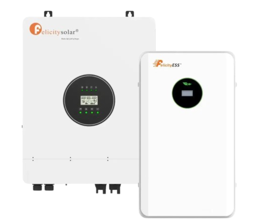Комплект резервного живлення з інвертором Felicity IVEM 8048-LV 8kW, 1Ф і акумулятор FelicityESS LiFePO4 51,2