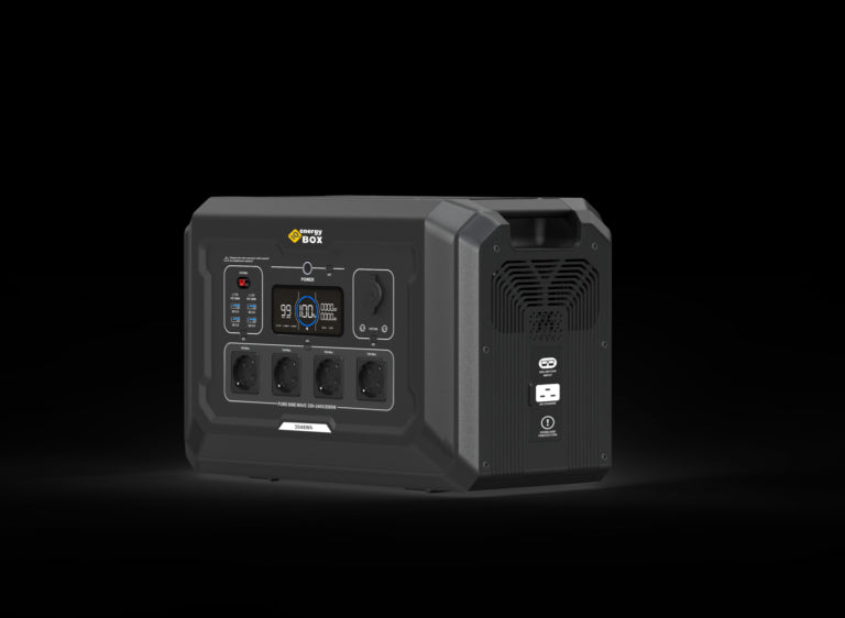 Портативна зарядна станція IQ Energy BOX S2 2500 Вт, 2048 Вт/год