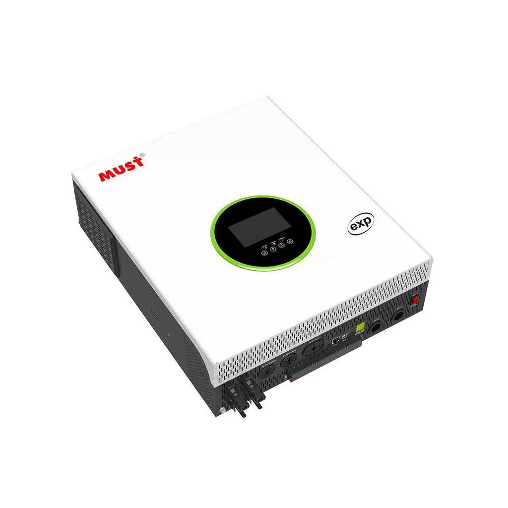 Комплект резервного живлення з інвертором 10 кВт Must PH19-10048 EXP, 48В та Акумуляторна батарея Must LP16-48200 LiFePO4, 10,24 кВт•год, 51,2В, 200А