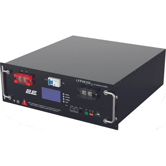 Акумуляторна батарея 2E LFP48100 5,12 кВт·год 51,2 В 100 А·год LiFePO4