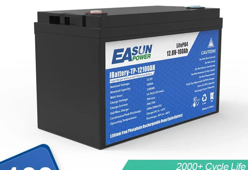 Автономний комплект живлення: Гібридний інвертор EASUN SMG-II-2.2 кВ + Акумулятор LiFePO4 1.28 кВт·год