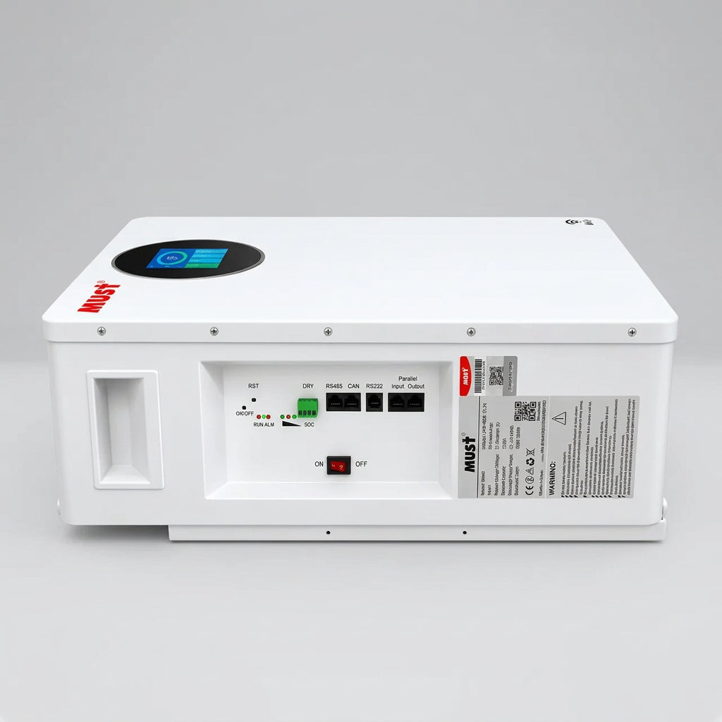 Акумуляторна батарея MUST LP16-48100R 5,12 кВт·год 51,2 В 100 А·год LiFePO4 (Wi-Fi)