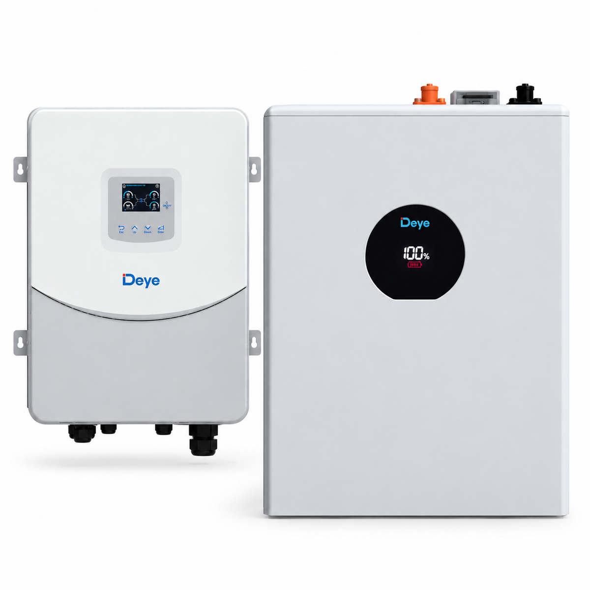 Комплект резервного живлення Deye SUN-6.6K-OG03LP1-EU-AM2 6,6 кВт + Акумулятор Deye SE-F5 Pro-C 5,12 кВт·год 51,2 В 100 А·год LiFePO4
