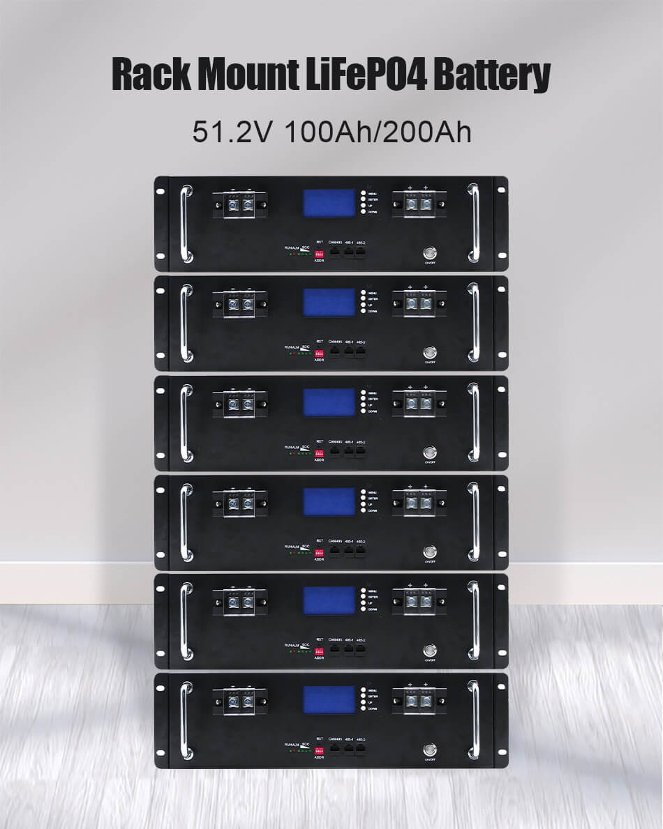 Акумулятор Easun 51.2V LiFePO4 100Ah 5кВт