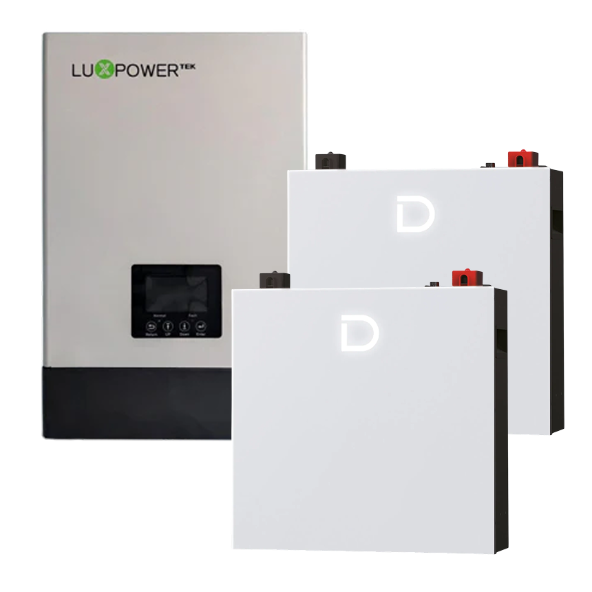 Комплект резервного живлення з інвертором 6 кВт LuxPower SNA6000 WPV та 2 шт. 5.12 кВ*г Dyness DL5.0C Pro, 48В