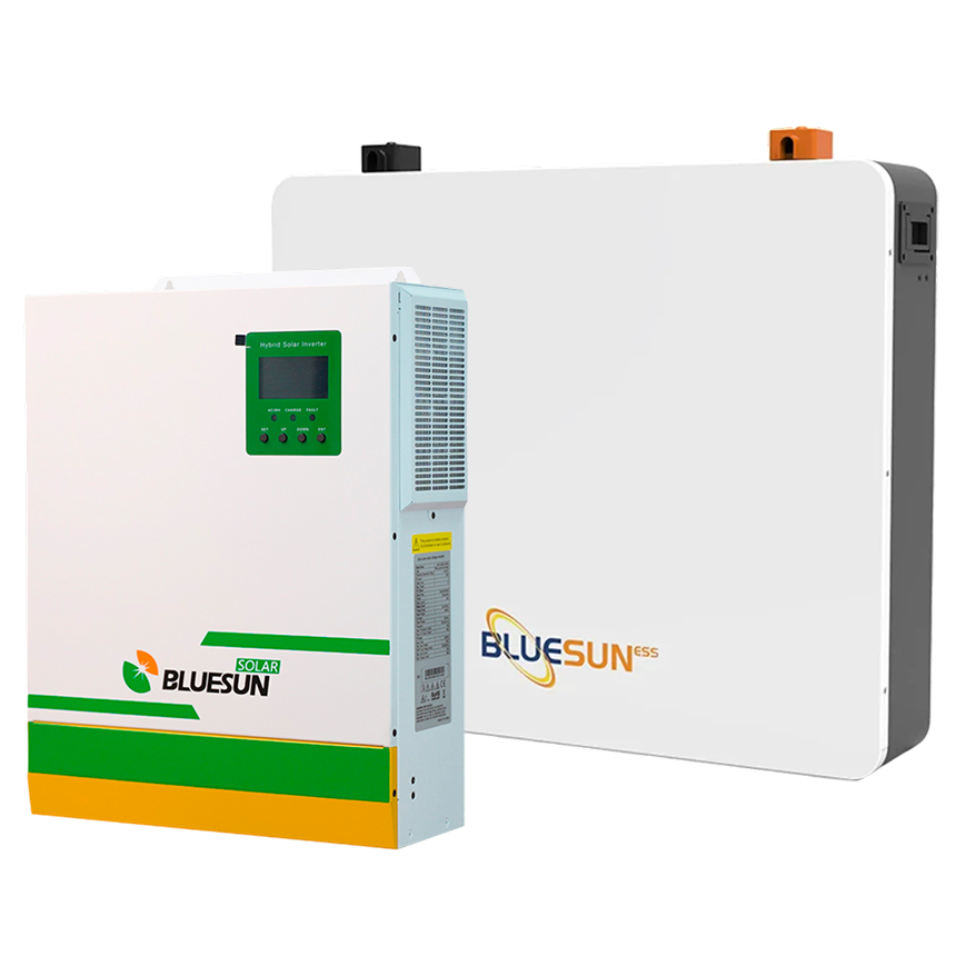 Комплект резервного живлення Bluesun 5,5 кВт — інвертор Bluesun  BSM-5500BLV-48DA + АКБ BSM48200 10,24 кВт·год