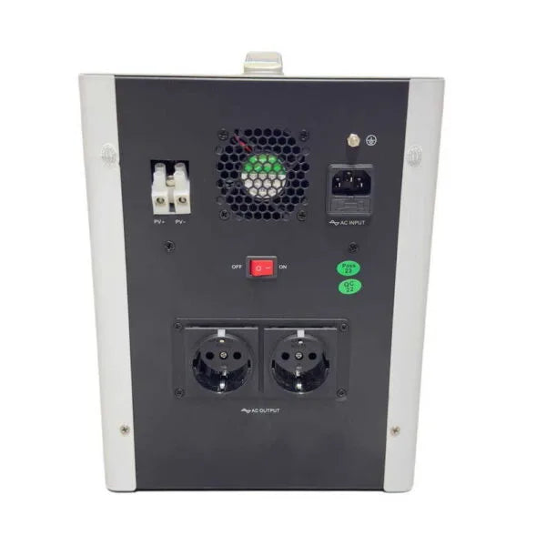 Портативна зарядна станція ДБЖ 1 кВт 1,28 кВт*г MUST HBP15-1224 50Ah LiFePО4 MPPT
