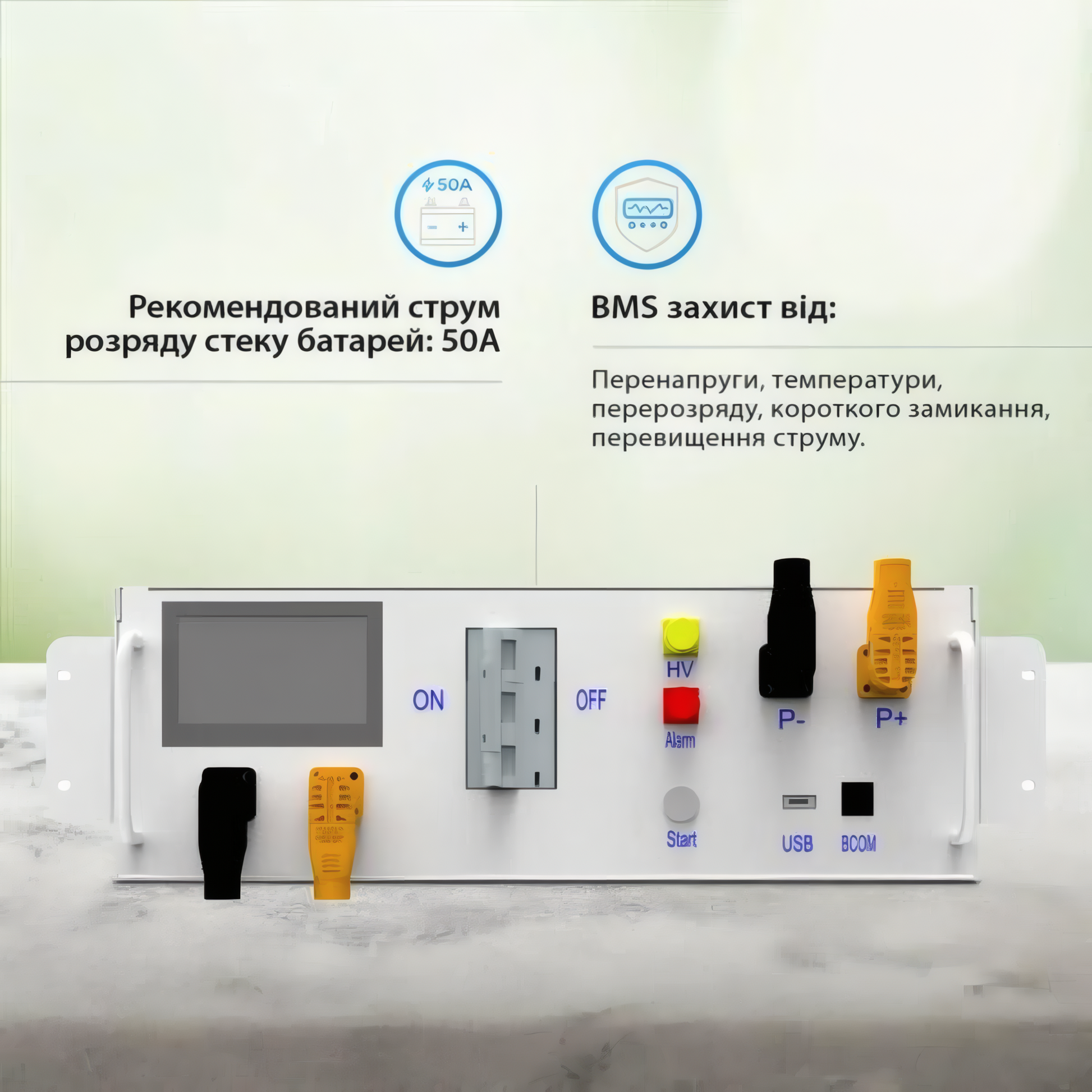 Контролер BMS DEYE BOS-G 120-750В 100A
