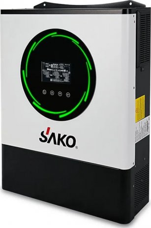 Гібридний сонячний інвертор Sako Sunpolo 8.2 кВт, 48V, 2 MPPT (Wi-Fi)