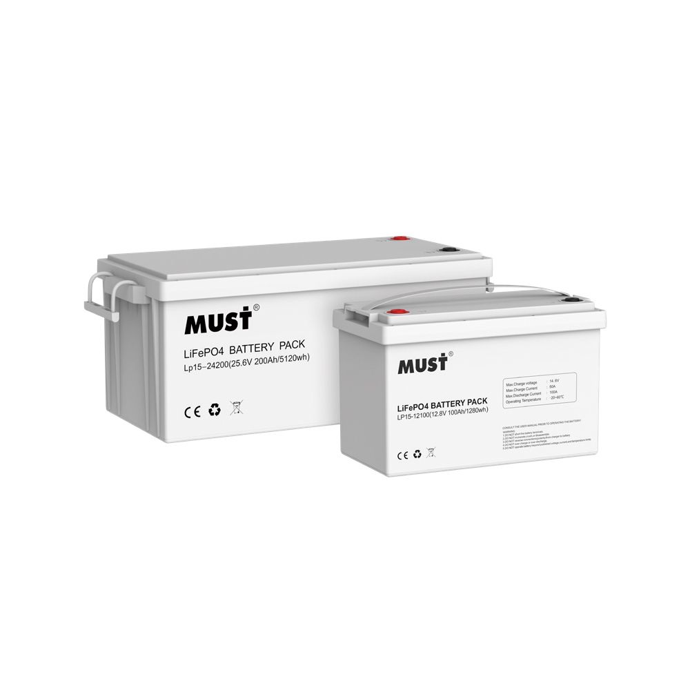 Акумуляторна батарея MUST LiFePO4 LP15-24200, 24V, 200Ah, 5,12kWh