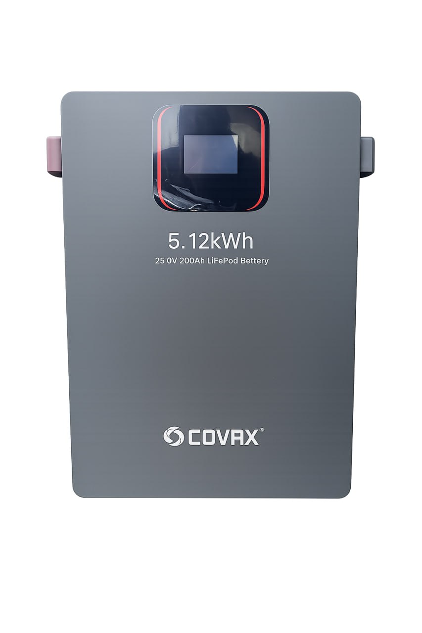 Акумуляторна батарея Covax LCV19-48100 LiFePO4, 51,2V, 100Ah, 5 кВ*г