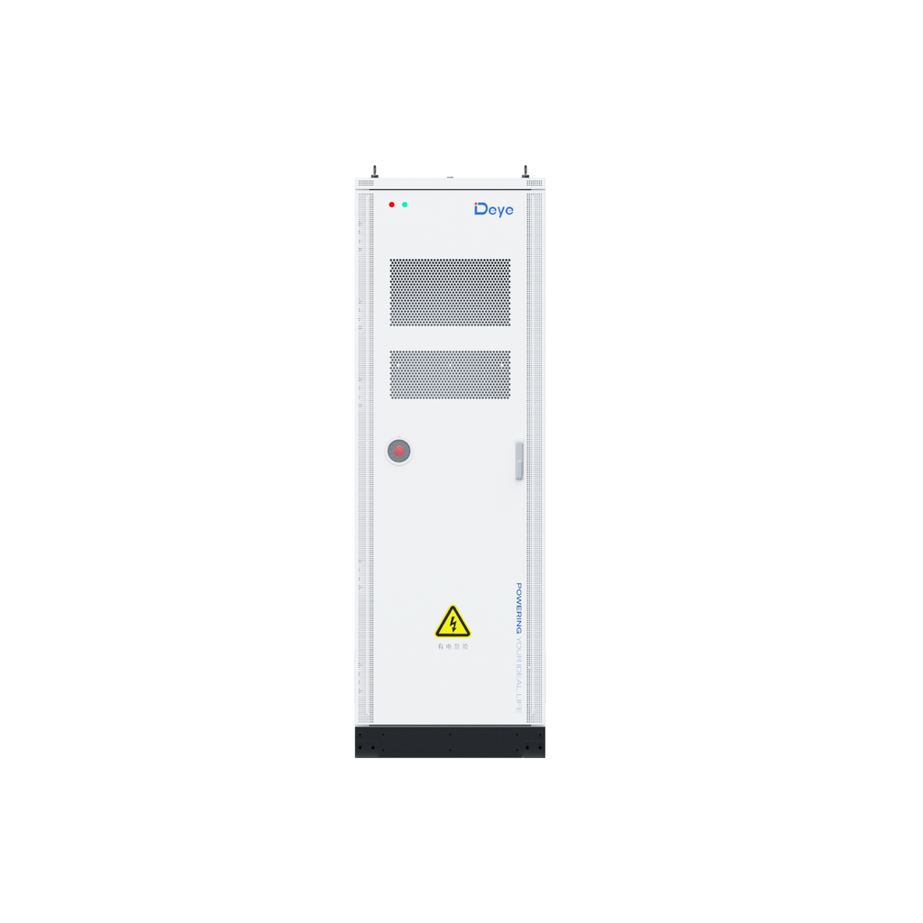 Система зберігання енергії Deye GE-F60, Outdoor Cabinet ESS, (High-Voltage, 60 kW, LiFePO4, 51,2V, 100Ah, 614.4Wh)