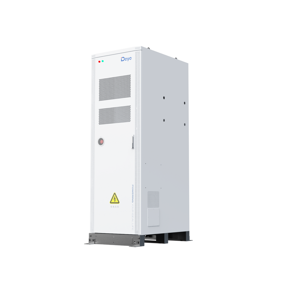 Система зберігання енергії Deye GE-F60, Outdoor Cabinet ESS, (High-Voltage, 60 kW, LiFePO4, 51,2V, 100Ah, 614.4Wh)