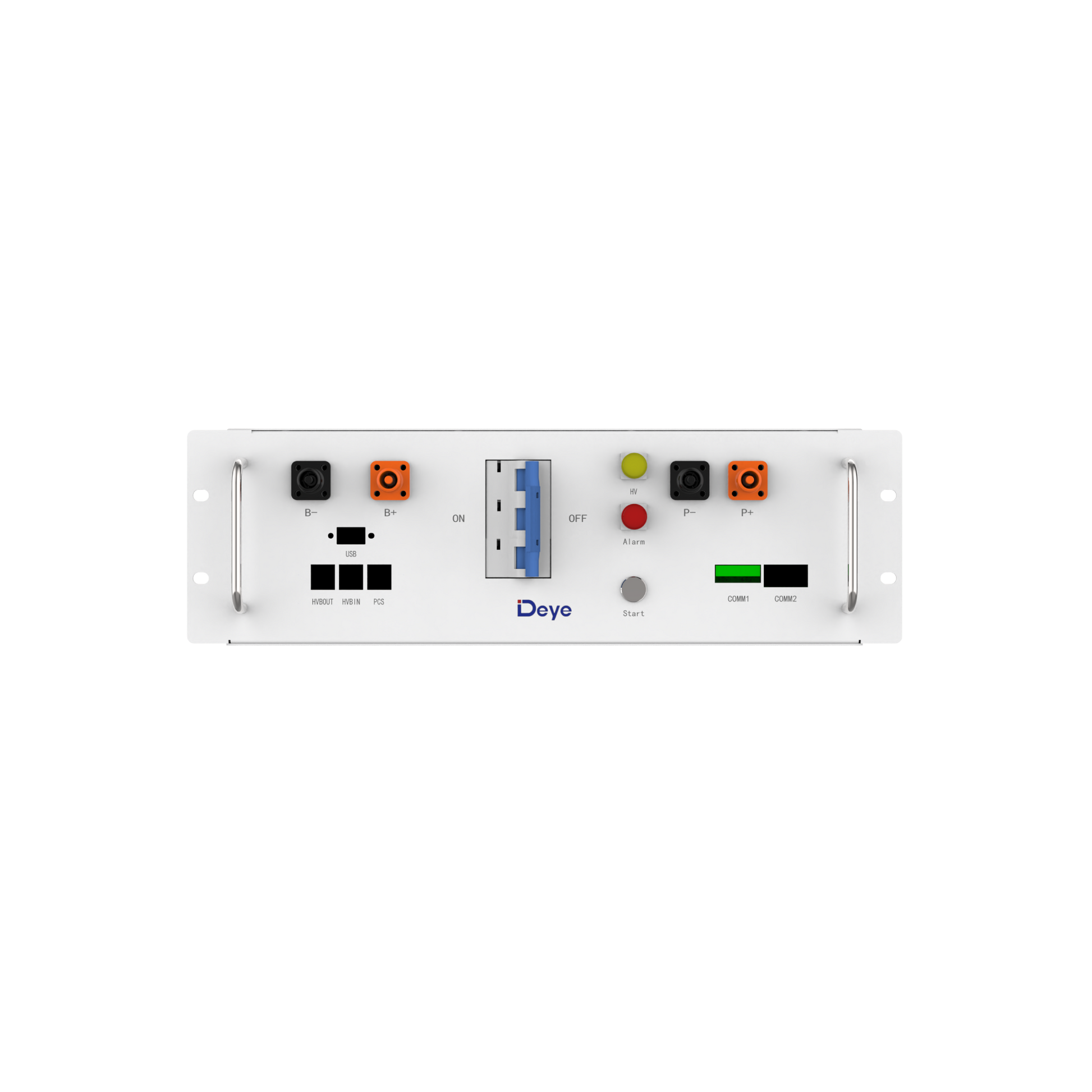 Система зберігання енергії Deye GE-F60, Outdoor Cabinet ESS, (High-Voltage, 60 kW, LiFePO4, 51,2V, 100Ah, 614.4Wh)