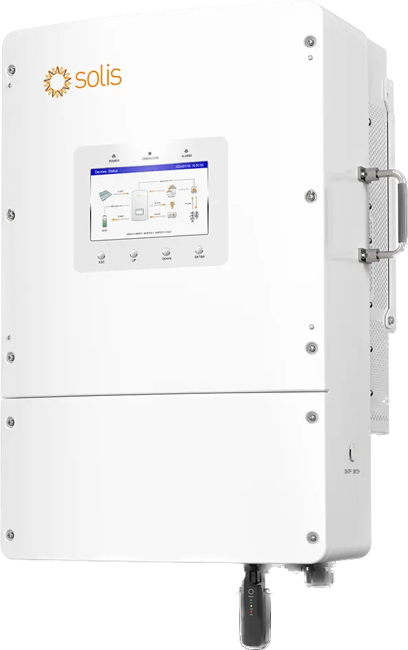 Гібридний трифазний інвертор S6-EH3P15K02-NV-YD-L Solis (15kW, 3 фази, 2 MPPT, LV)