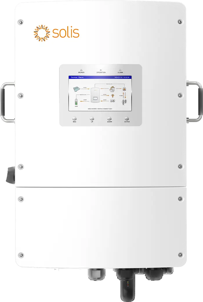 Гібридний трифазний інвертор S6-EH3P15K02-NV-YD-L Solis (15kW, 3 фази, 2 MPPT, LV)