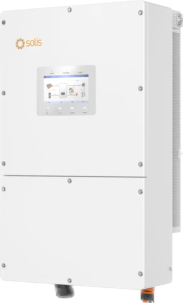 Гібридний інвертор Solis S6-EH3P50K-H (50 кВт, 3 фази, 4 MPPT, HV), Високовольтний