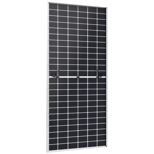 Двостороння сонячна панель Ja Solar JAM72D42-640/BL (640 Вт, N-type, Bifacial)